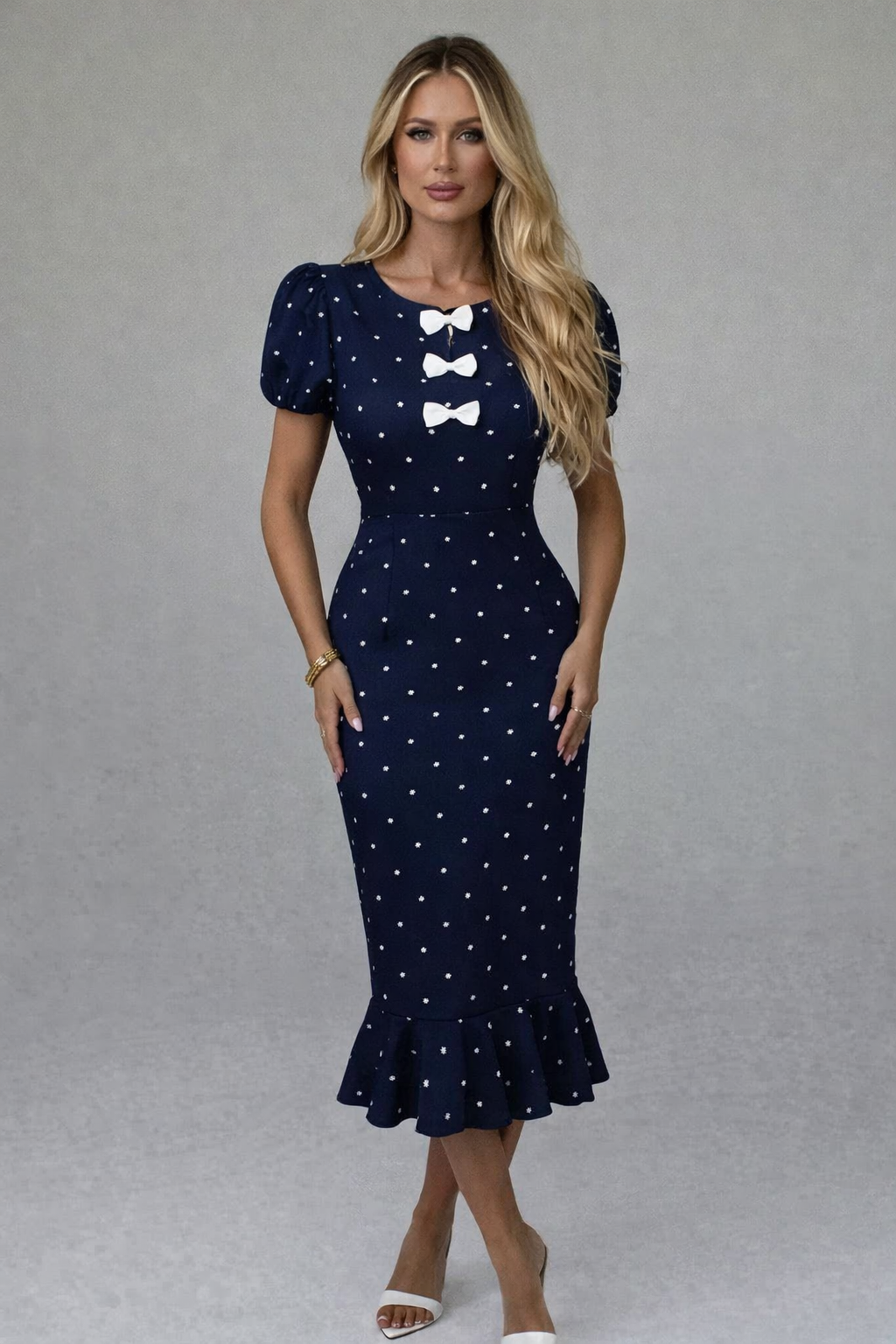 Rafferiza Elegantna - Midi haljina