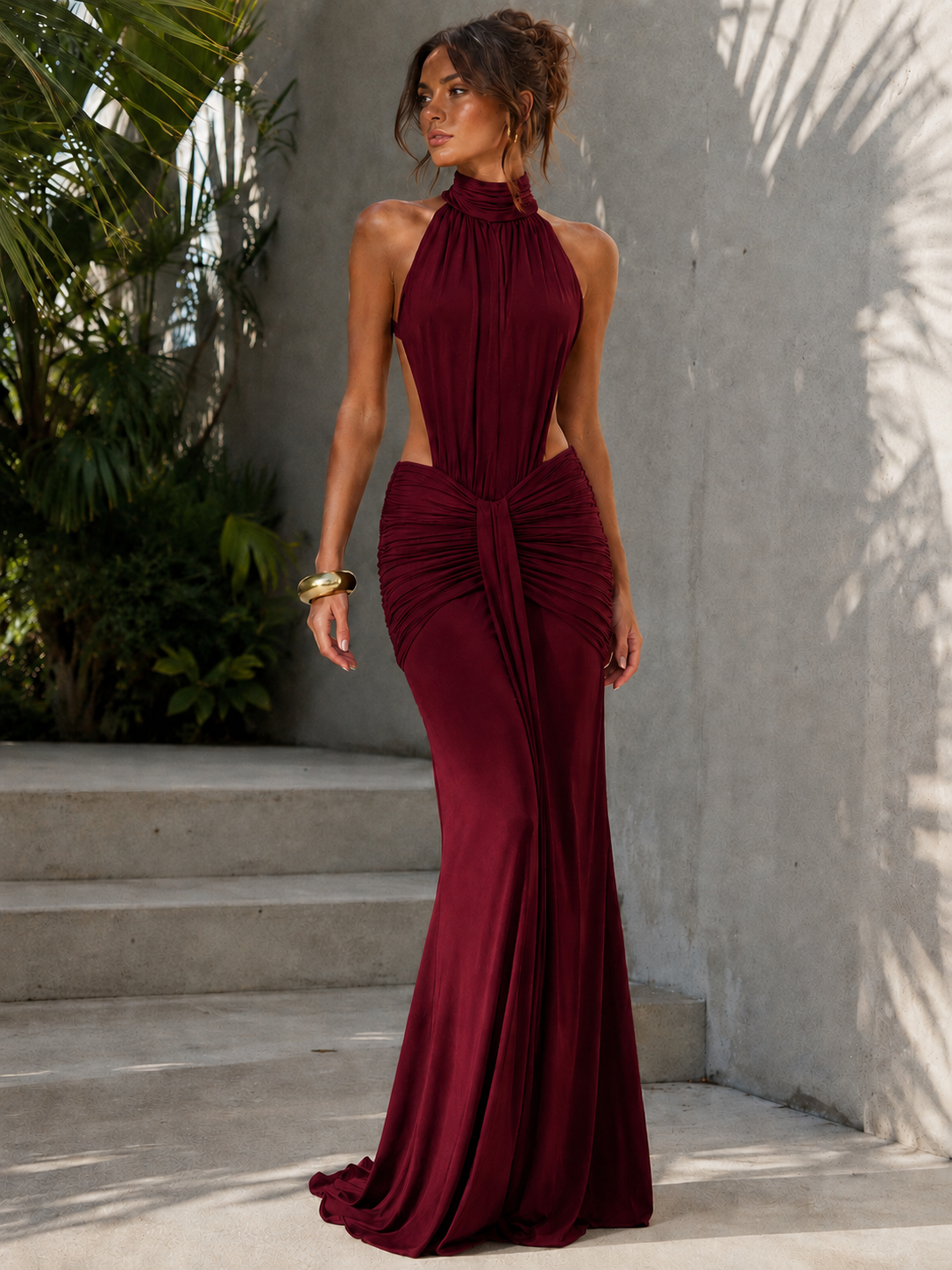Elegantna duga maxi ljetna haljina bez rukava, ženske seksi haljine bez rukava, za zabavu, klub, vjenčanice, odmor, proljeće