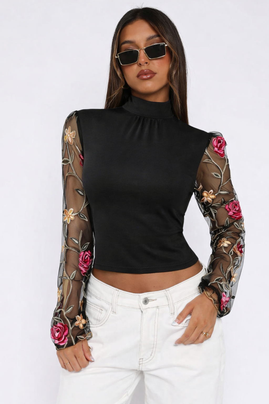 Rose - Kratki top