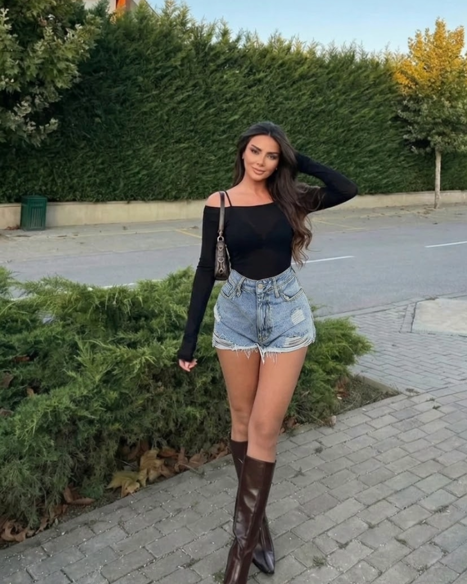 Cowgirl Ženski Ulični Stil Isprani Ripped Denim Šortsevi