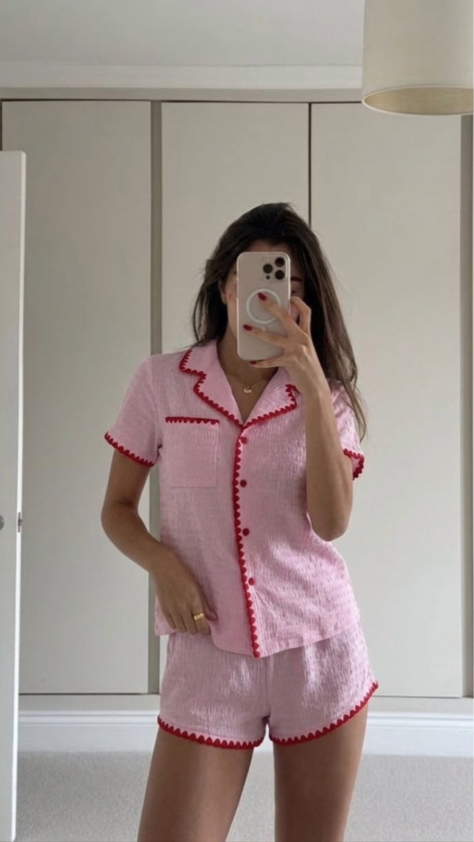 Maria - Baby Roze Set Pidžama