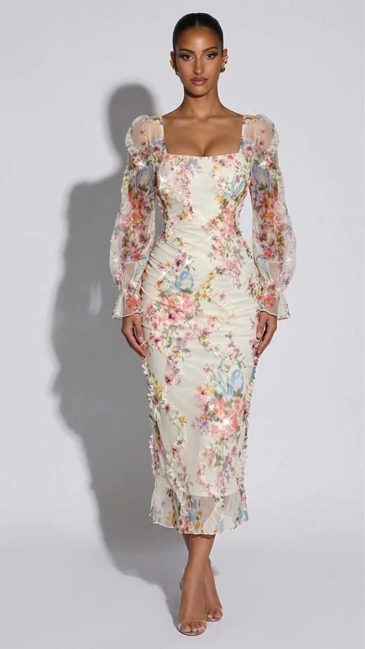 Violeta - Midi Haljina