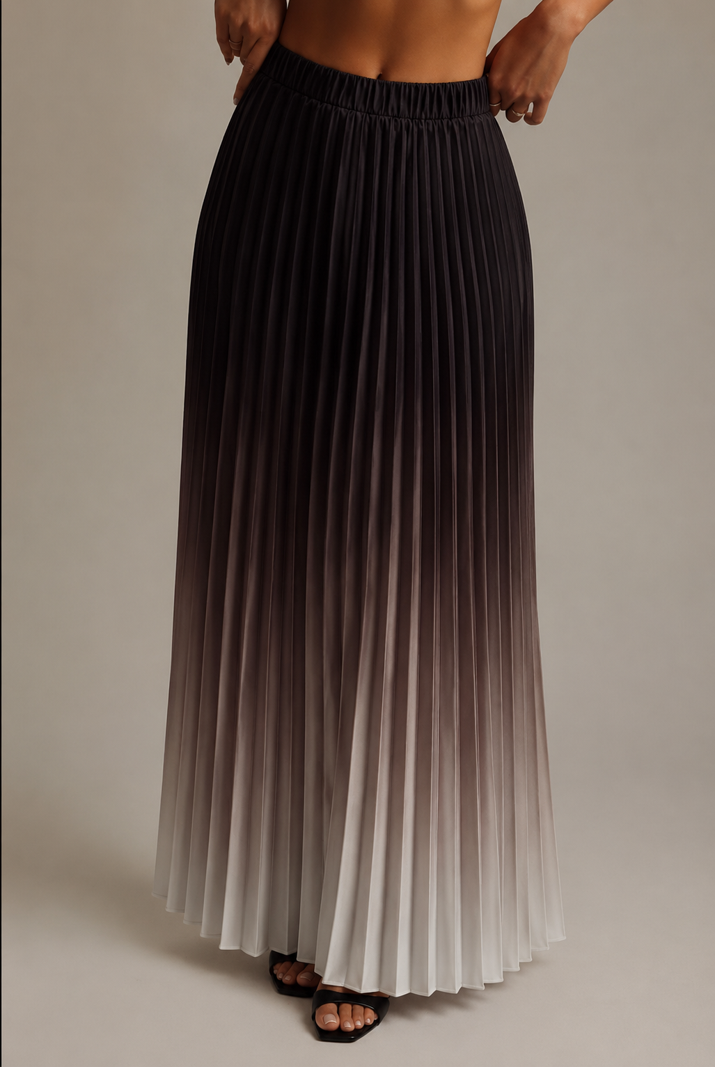 Elegantan Impleti Ombre Print Uzorak Suknja za Žene