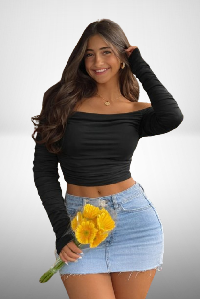 Sara - Kratki top