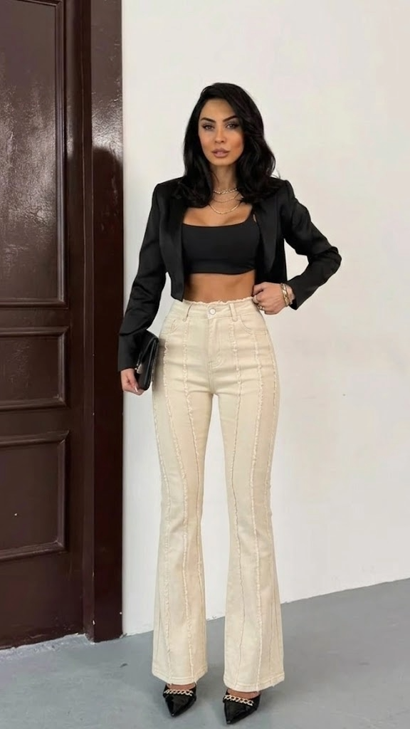 EMERY ROSE Farmerke Bootcut